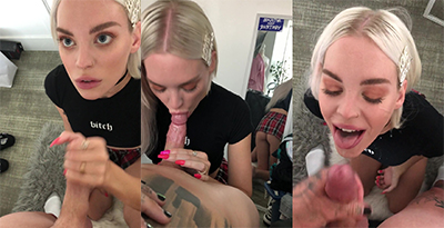CourtneyySmoke Blowjob Facial Cumshot Porn Video